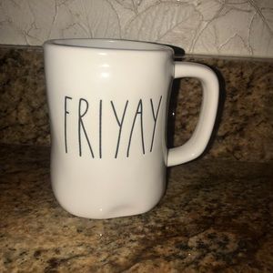 Rae Dunn FRIYAY mug